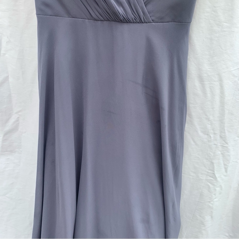 David’s Bridal Celebrate DB Studio Daydream Dress Flutter Sleeve Full Skirt Sz 0 - Picture 4 of 12